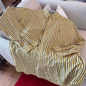 RALPH LAUREN BLAKE STRIPPED SHIRT - Sz LG